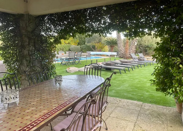 Feriehus Tres Belle Maison Piscine Chauffe 210m2 Climatise
