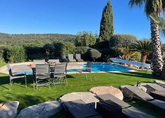Tres Belle Maison Piscine Chauffe 210m2 Climatise * Sainte-Maxime